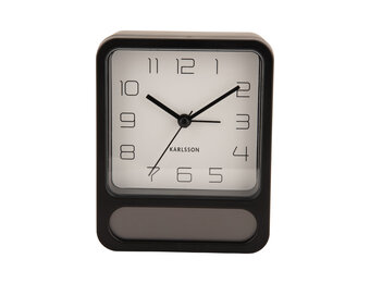Karlsson - Wekker Duo - Zwart