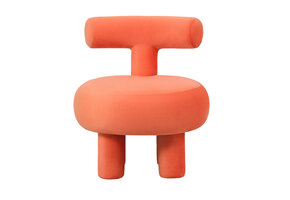 Leitmotiv - Fauteuil Abrazo - Peach orange