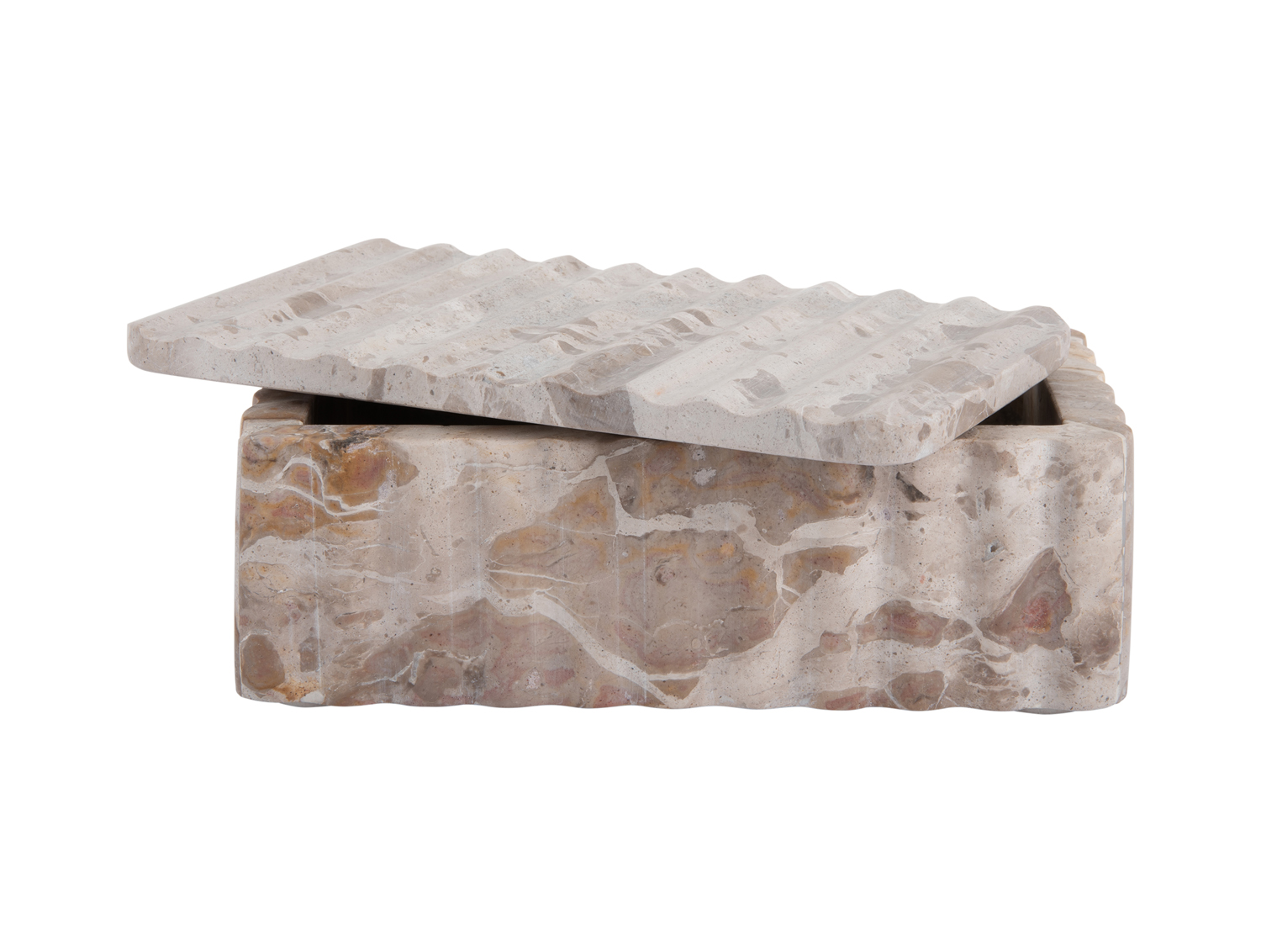 Present Time - Schaal met deksel - Bruin