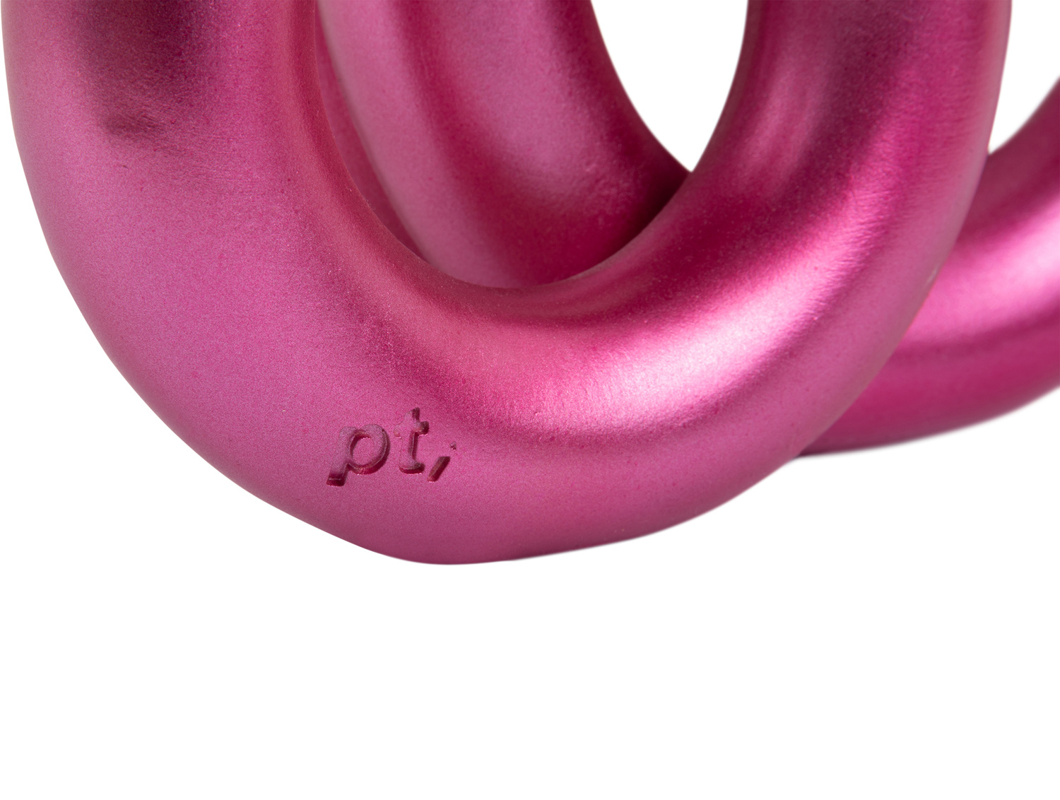 Present Time - Kandelaar Rings Medium - Metallic dark pink