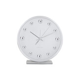 Karlsson - Wekker Shiny Dots - Wit