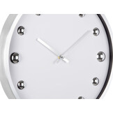 Karlsson - Wandklok Shiny Dots - Wit- Ø35,5cm