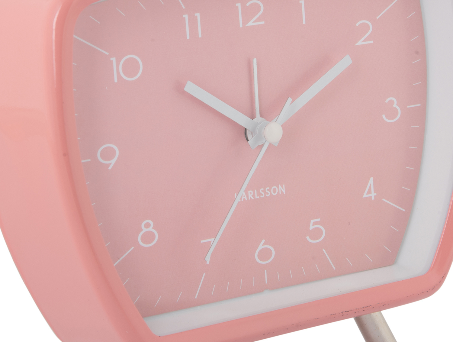 Karlsson - Wekker Candy Circus Retro - Flamingo pink