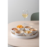 Present Time - Snack Dienblad Puro Rond - Wit