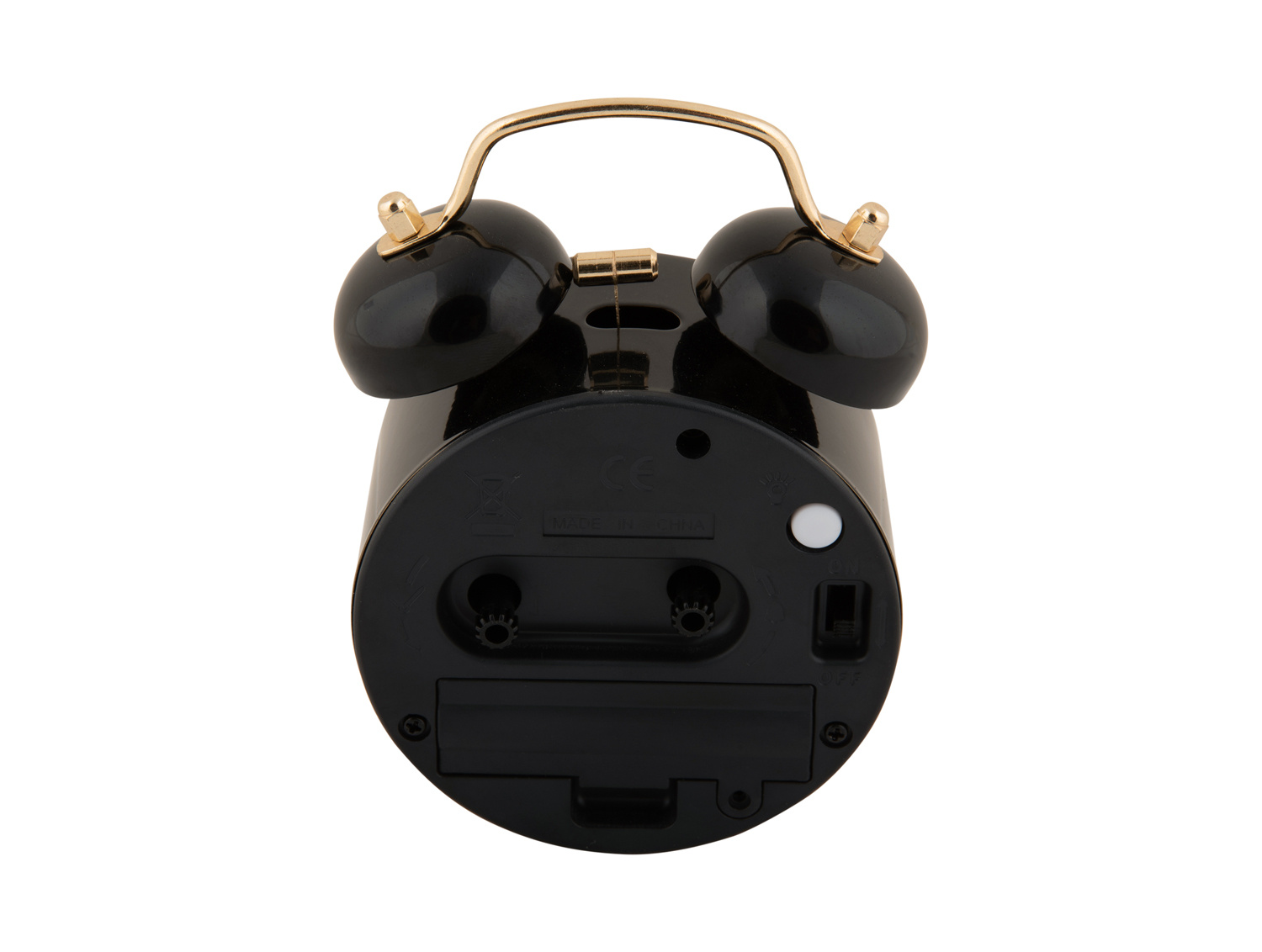 Karlsson - Wekker Pearl Glow - Zwart