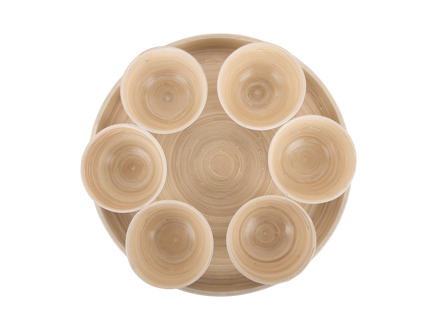 Present Time - Snack Dienblad Puro Rond - Jungle groen