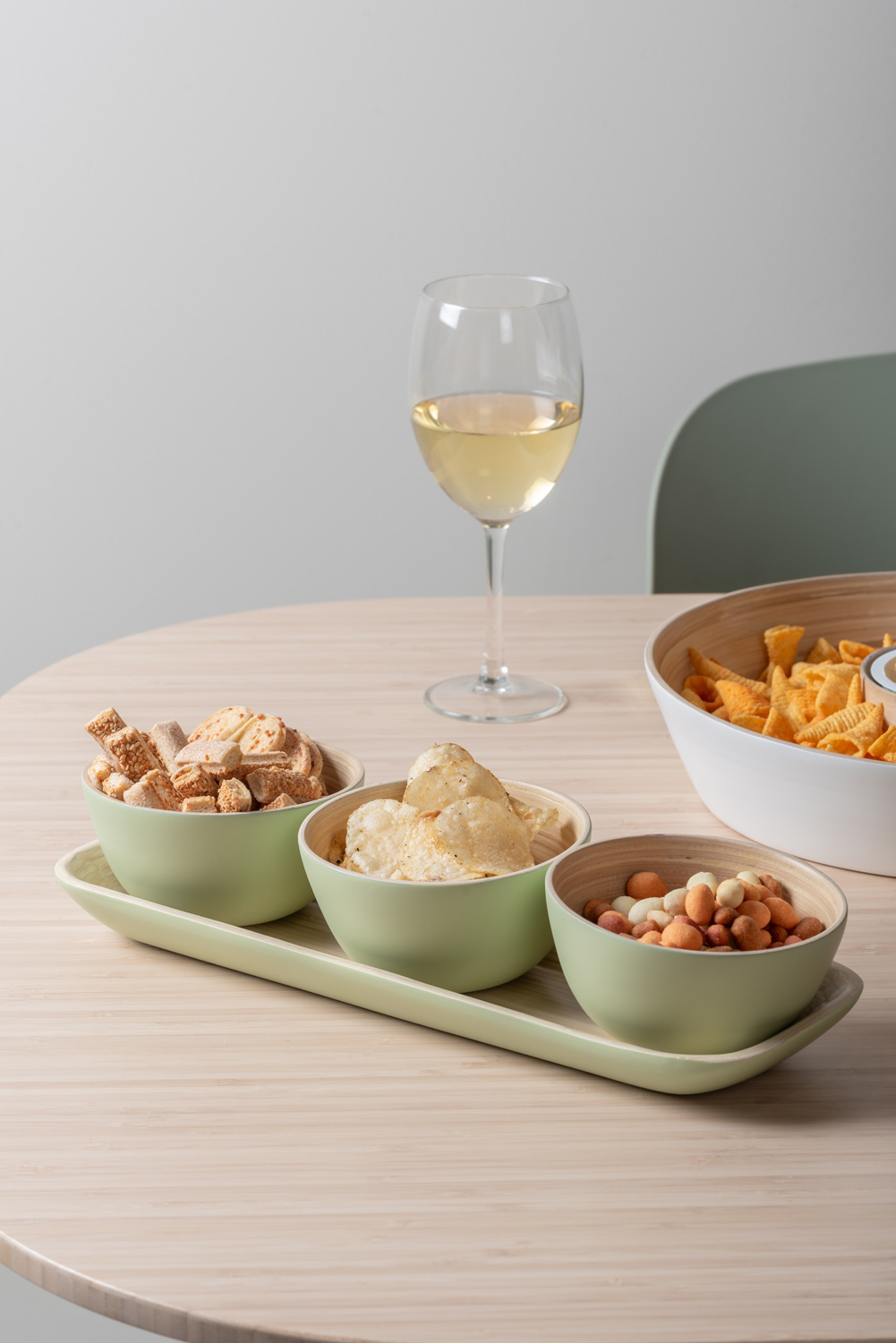 Present Time - Snack Set Puro - Zachtgroen