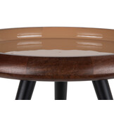 Leitmotiv - Bijzettafel Tripod - Zachtbruin - Set van 3