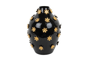 Present Time - Vaas Golden Flowers - Zwart