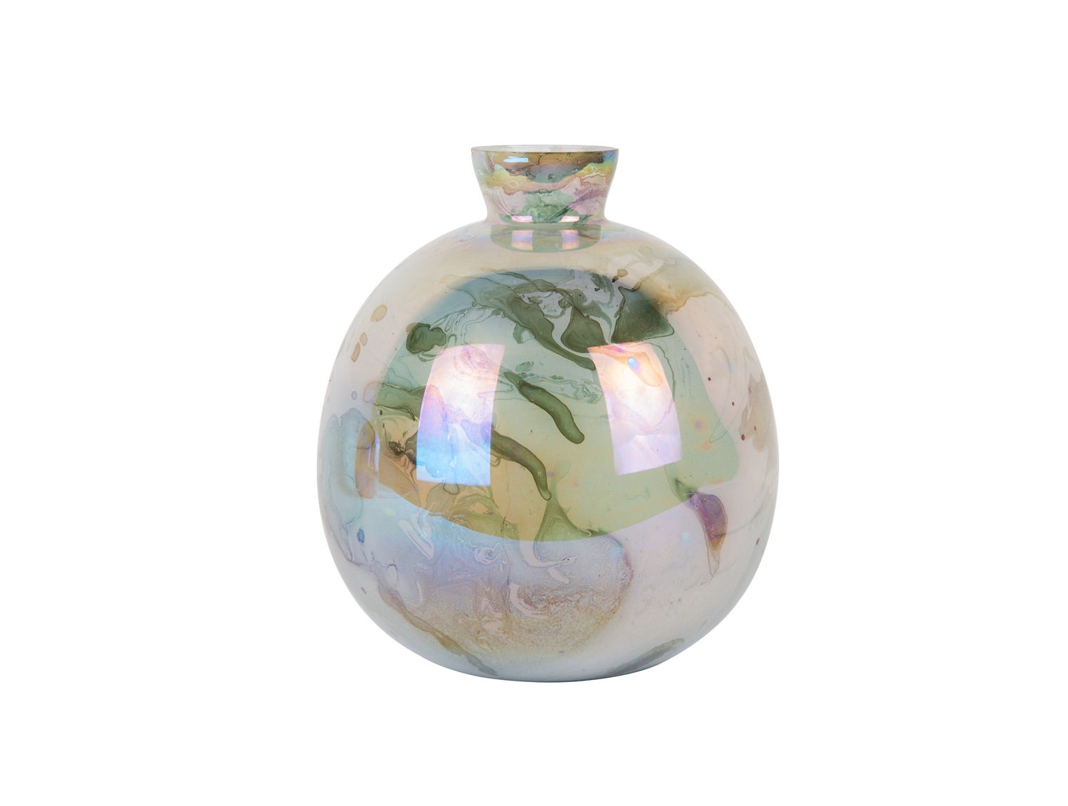 Present Time - Vaas Melange Bottle - Jungle groen