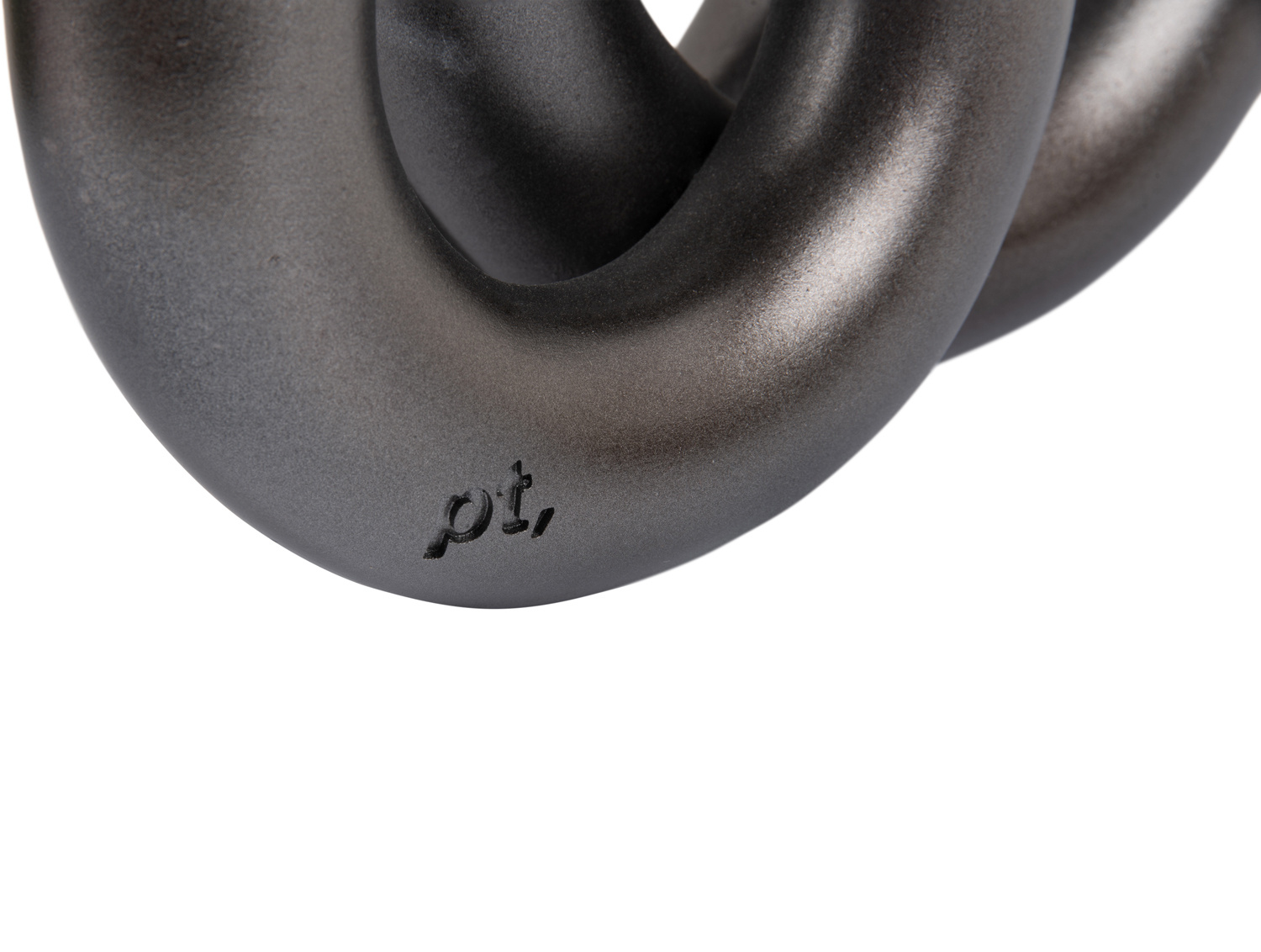 Present Time - Kandelaar Rings Medium - Metallic dark grey