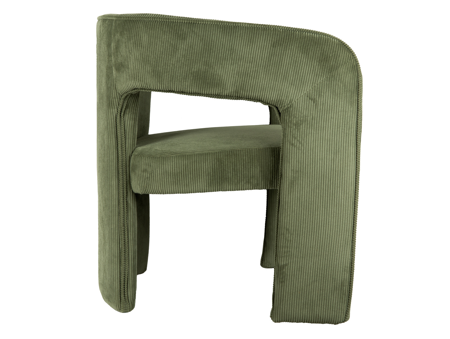 Leitmotiv - Fauteuil Vigor - Mosgroen