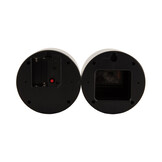 Karlsson - Wandklok Duo Cuckoo Plated - Chrome plated