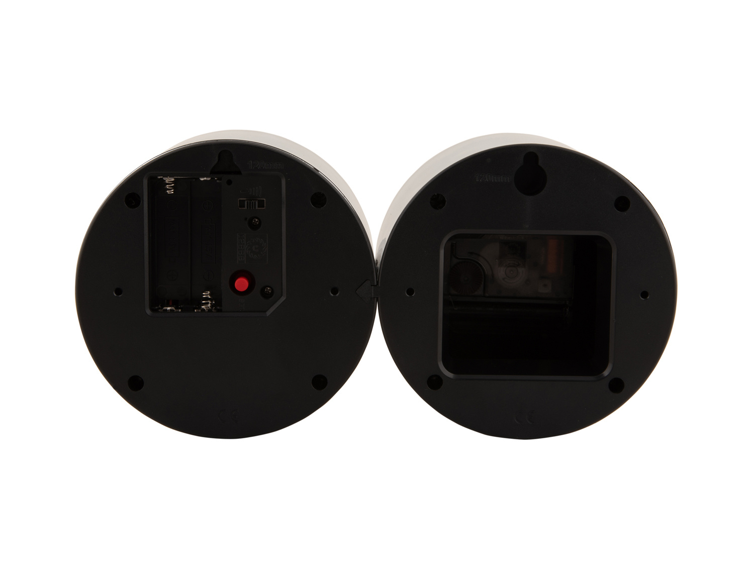 Karlsson - Wandklok Duo Cuckoo Plated - Chrome plated