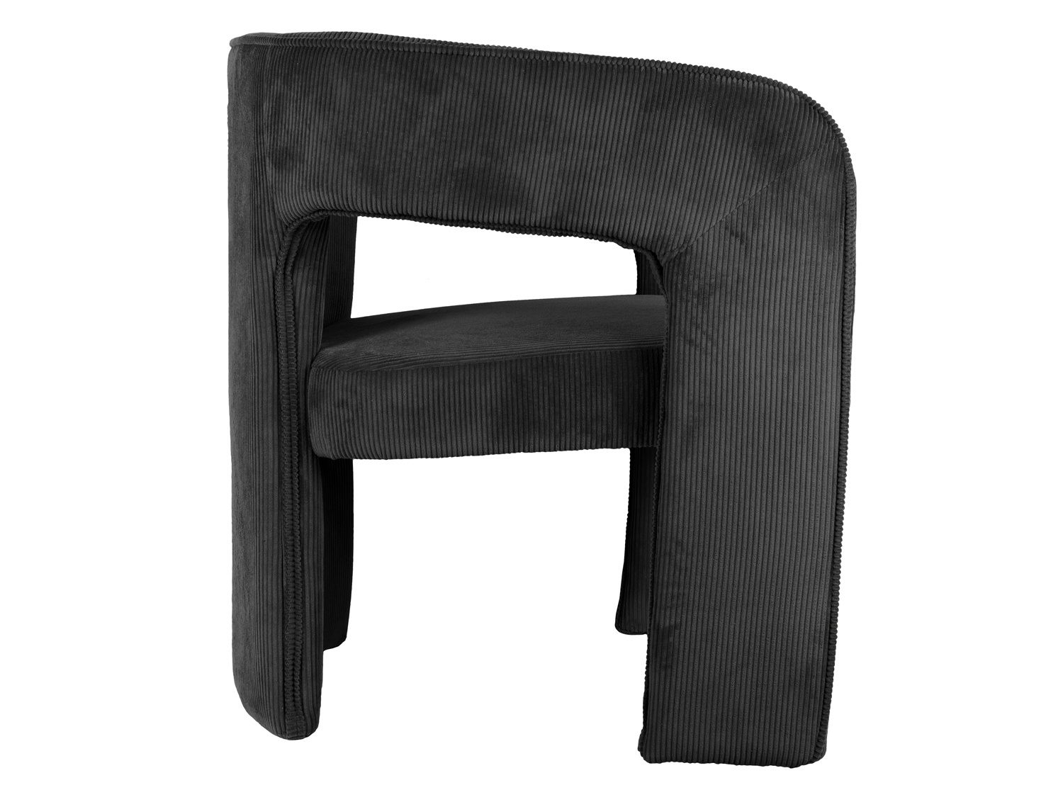 Leitmotiv - Fauteuil Vigor - Zwart