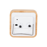 Karlsson - Wekker Neat Vierkant - Zwart