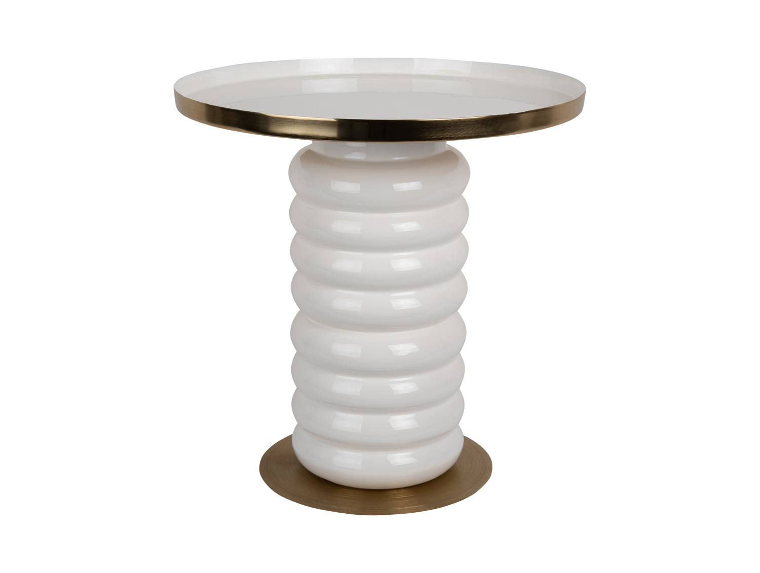 Leitmotiv - Bijzettafel Ruby - Wit