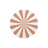 Leitmotiv - Kruk Candy Swirl - Soft brown & white