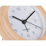 Karlsson - Wekker Neat Rond - Wit