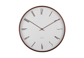 Karlsson - Wandklok Scandia - Wit- Ø40cm