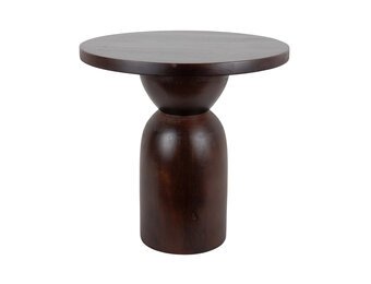 Leitmotiv - Bijzettafel Noche Large - Donker hout