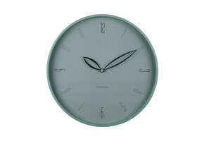 Karlsson - Wandklok Petals - Mistige blauw- Ø40cm
