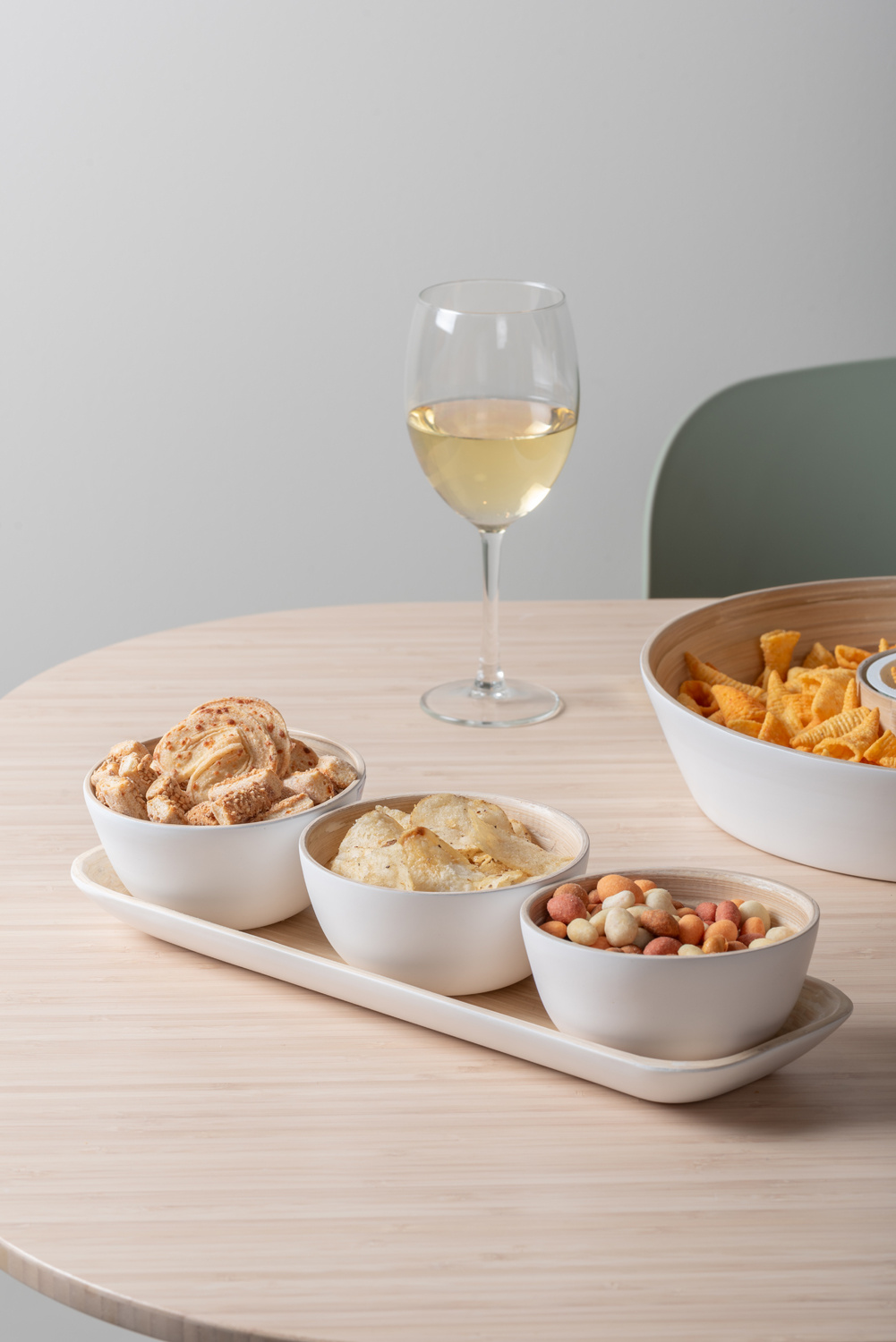 Present Time - Snack Set Puro - Wit