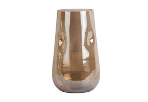 Present Time - Vaas Luster Organic Large - Chocoladebruin