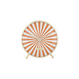 Karlsson - Wekker Candy Swirl - Bright orange & white