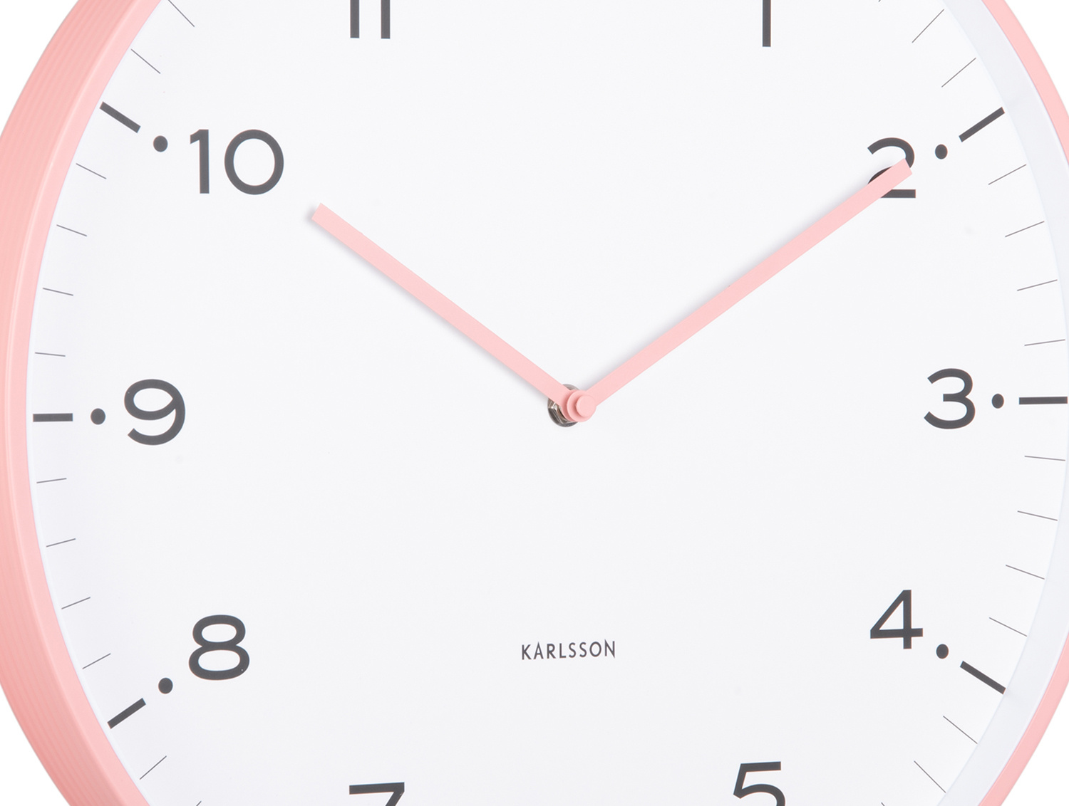 Karlsson - Wandklok Circus Rings - Flamingo pink- Ø40cm
