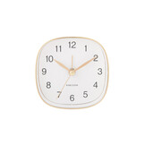 Karlsson - Wekker Travel Vierkant - Wit