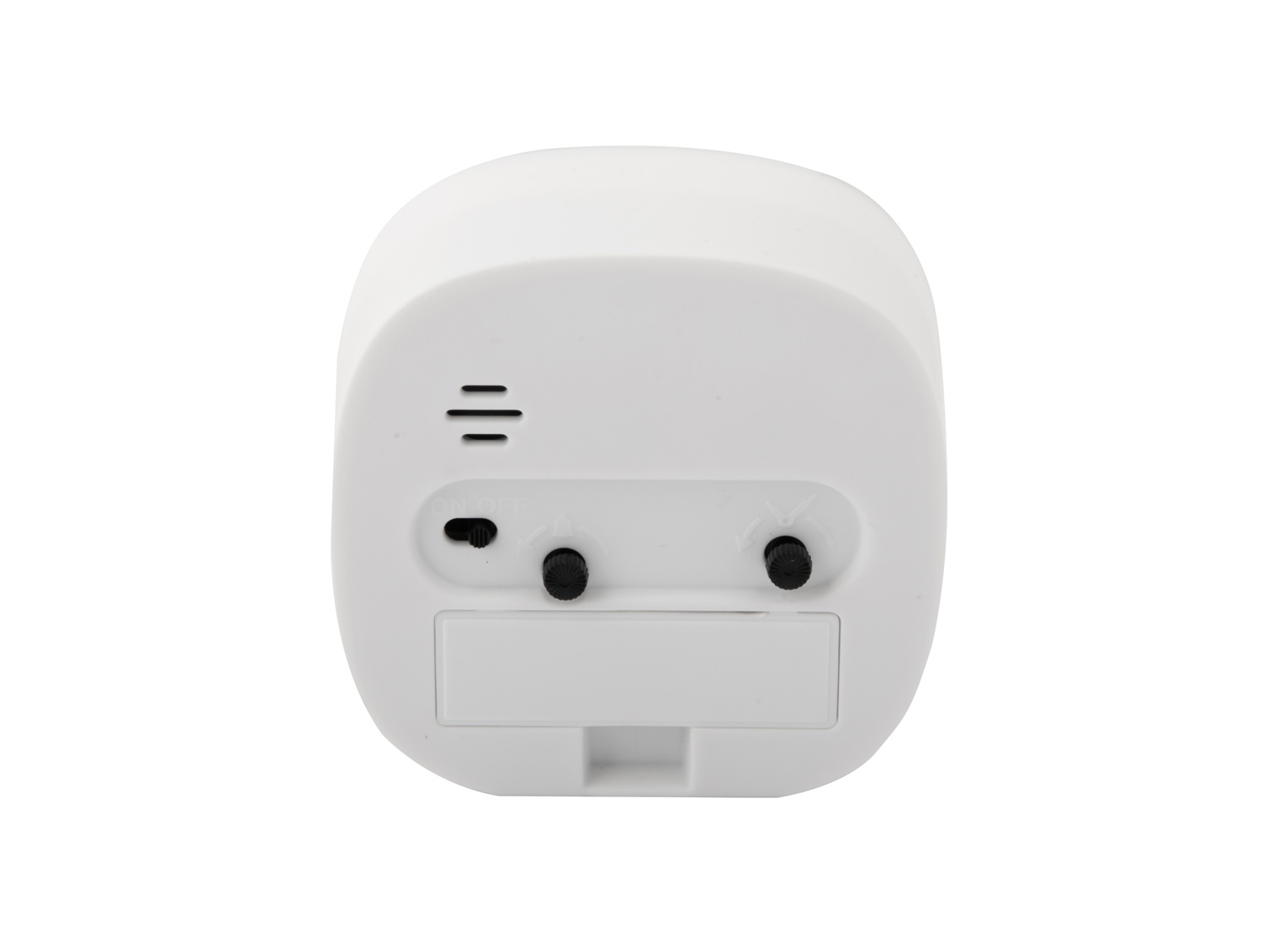 Karlsson - Wekker Travel Vierkant - Wit