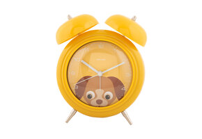 Karlsson - Wekker Peekaboo Dog - Geel