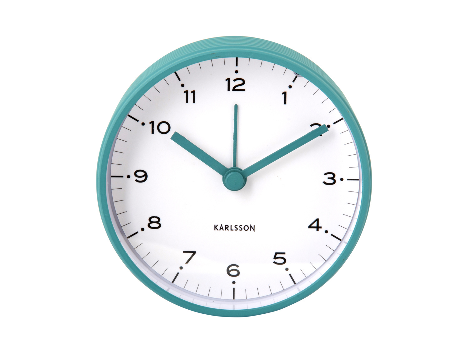 Karlsson - Wekker Circus Rings - Turquoise blue