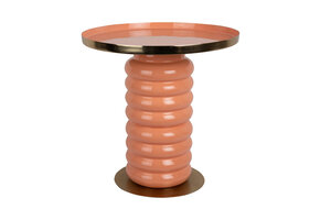 Leitmotiv - Bijzettafel Ruby - Peach orange