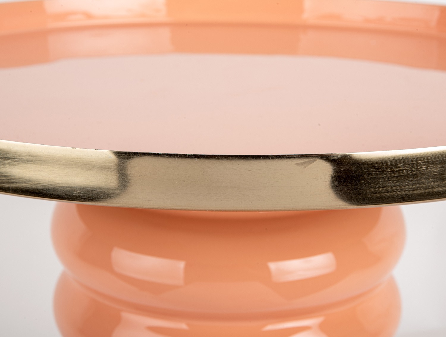 Leitmotiv - Bijzettafel Ruby - Peach orange