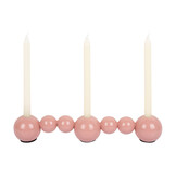 Present Time - Kandelaar Bubbles Straight - Flamingo pink