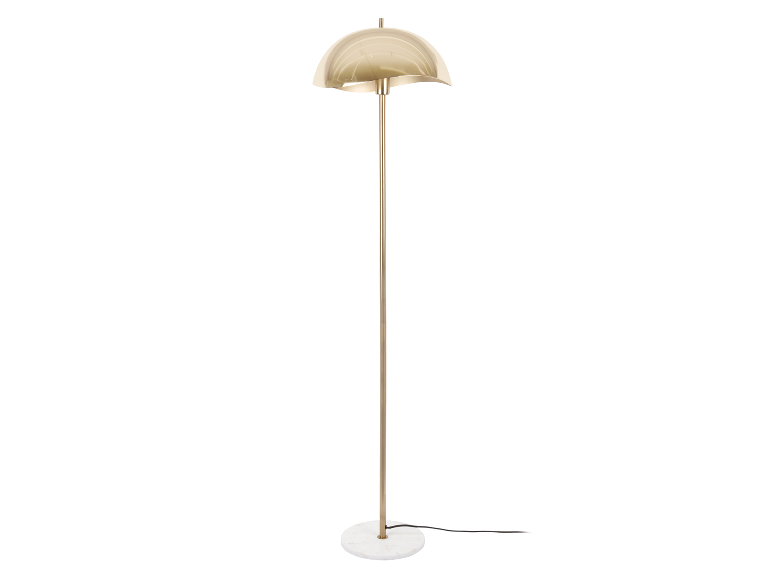 Leitmotiv - Vloerlamp Waved - Verguld