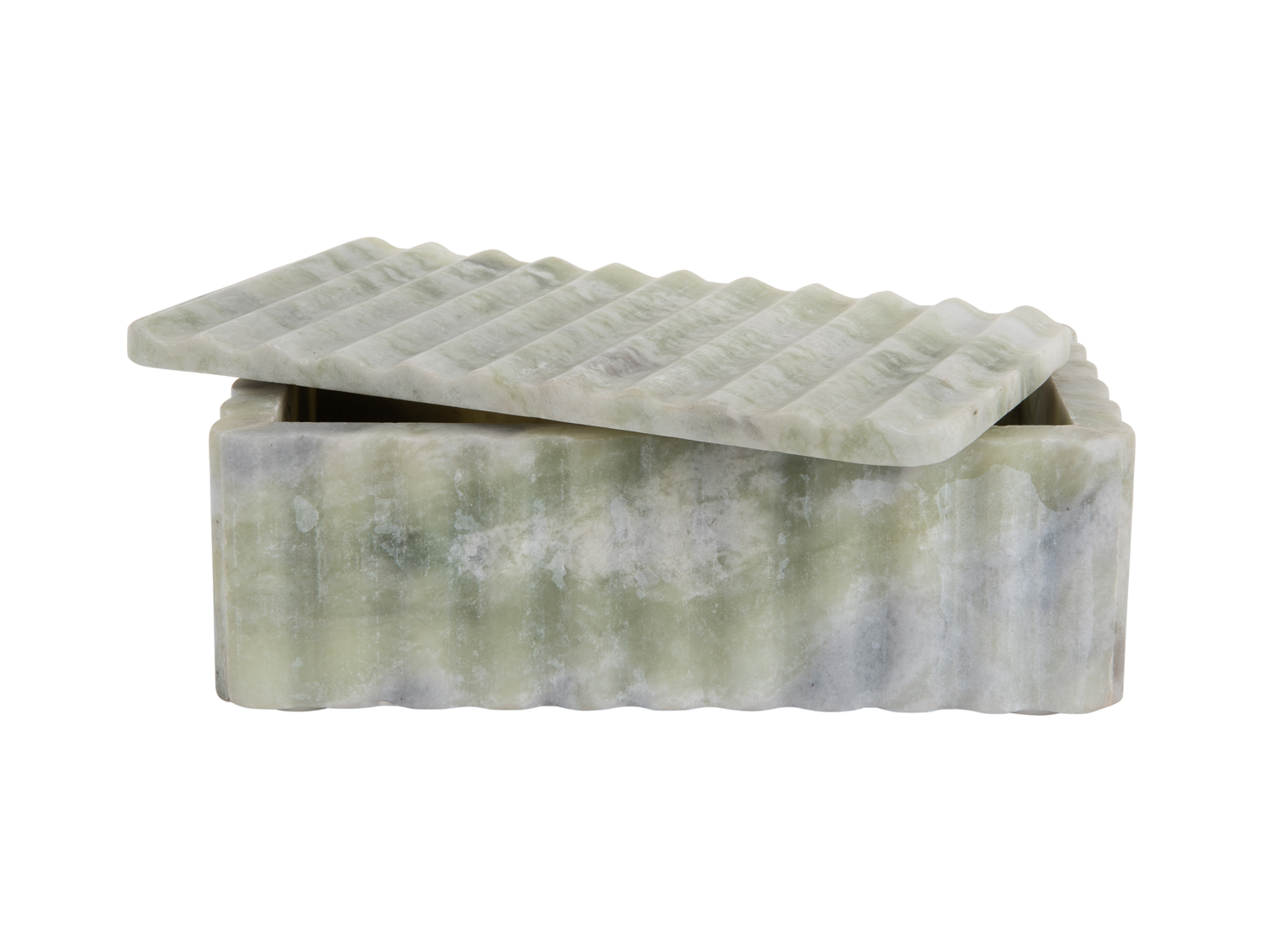 Present Time - Schaal met deksel - Himalayan green