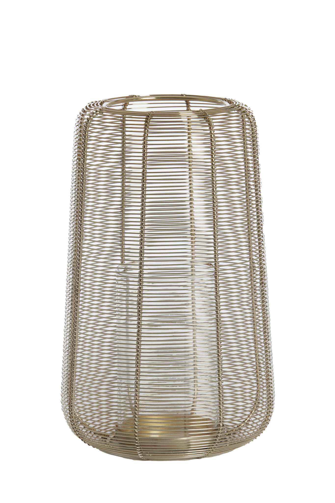 Light & Living - Windlicht ADETA - Ø19.5x30cm - Goud