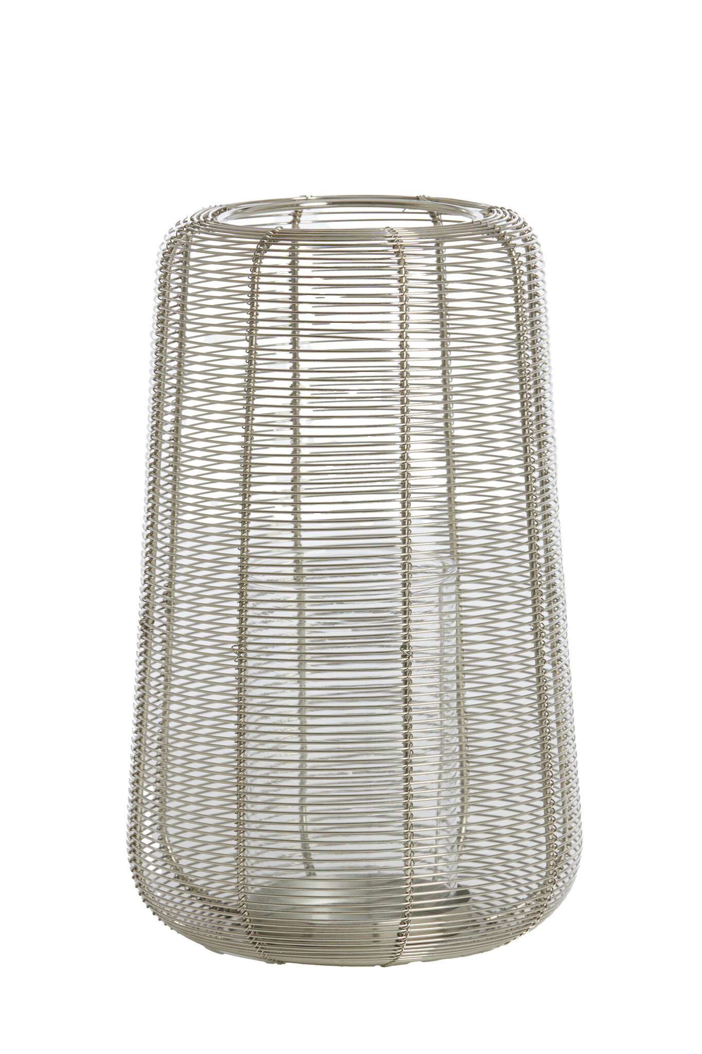 Light & Living - Windlicht ADETA - Ø19.5x30cm - Zilver