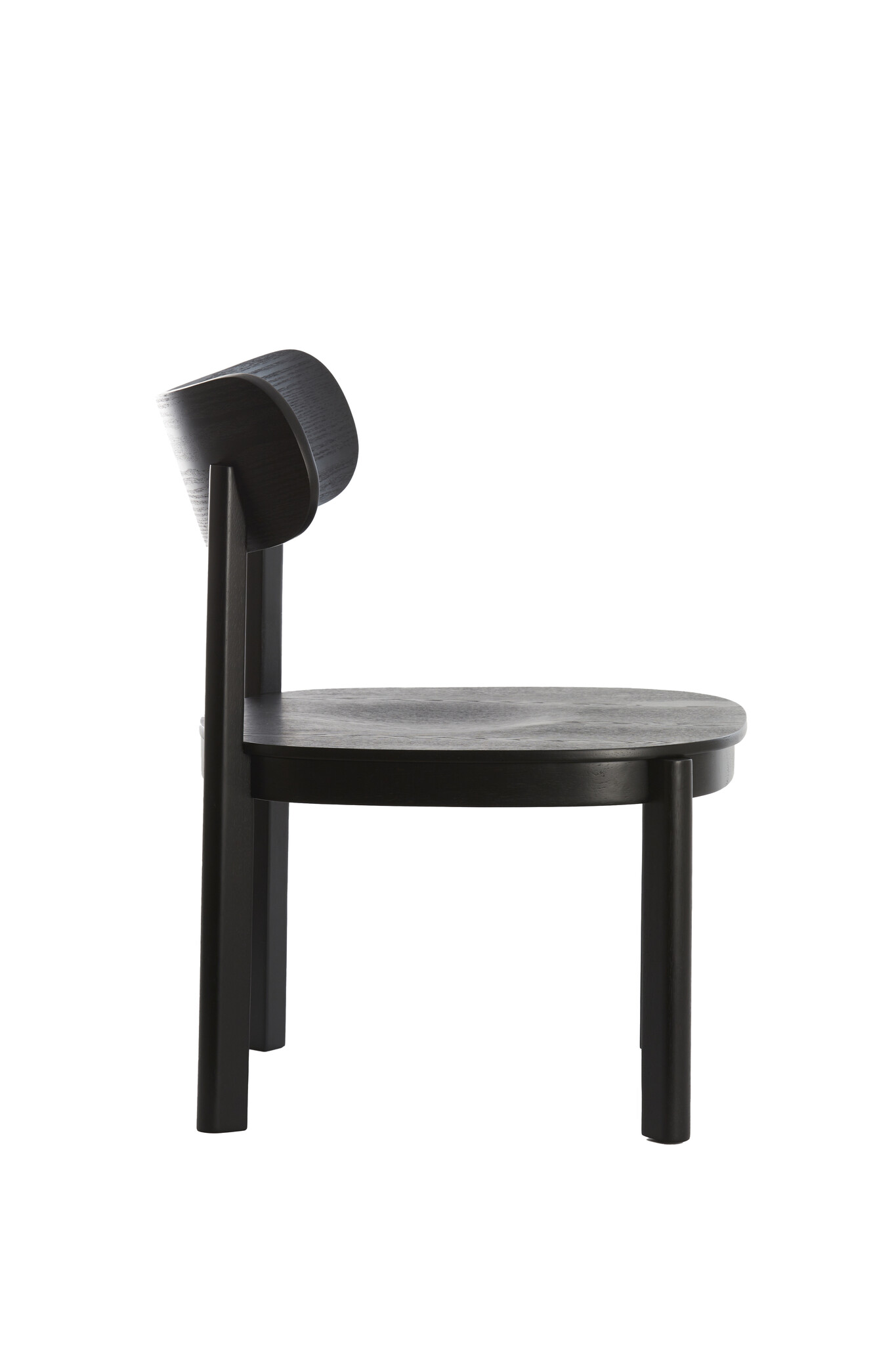 Light & Living - Stoel JABUGO - Ø59.5x77cm - Zwart