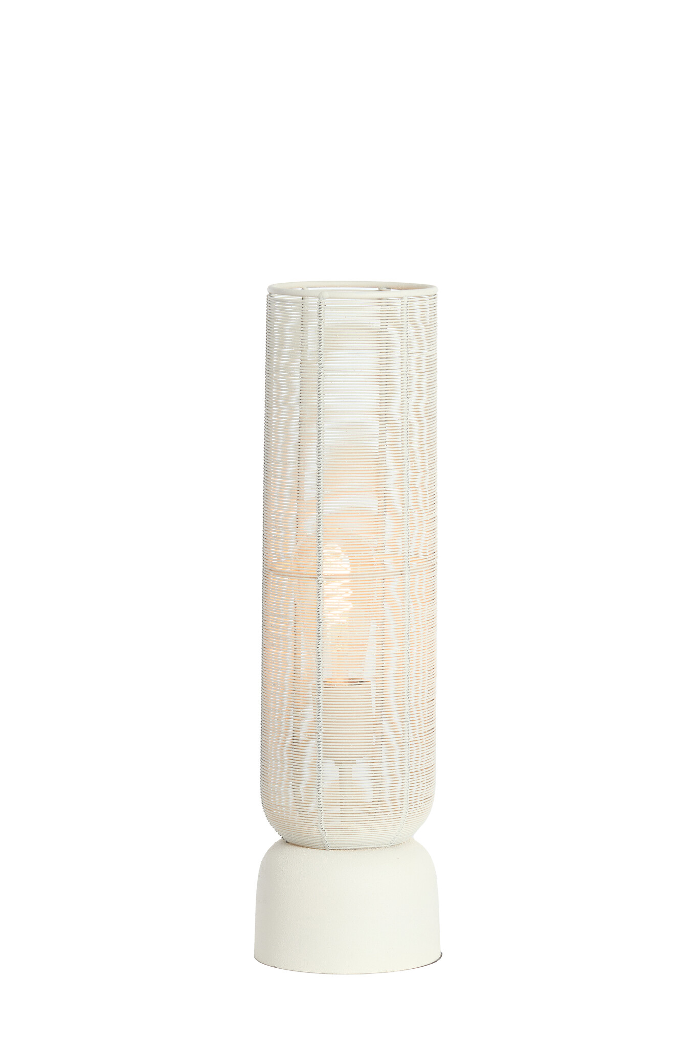 Light & Living - Tafellamp LEZUZA - Ø13.5x49.5cm - Wit