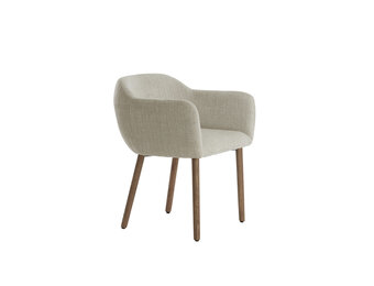 Light & Living - Eetkamerstoel BLAINE - 56x62.5x76.5cm - Wit - Set van 2