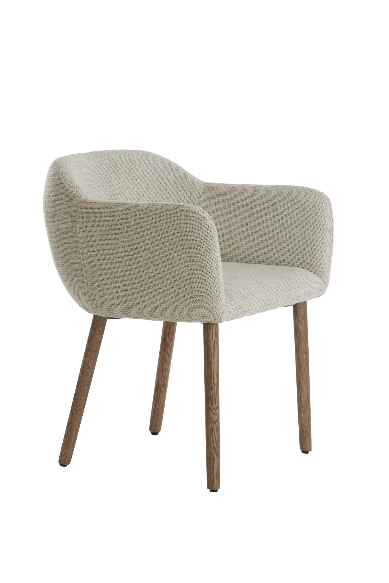 Light & Living - Eetkamerstoel BLAINE - 56x62.5x76.5cm - Wit - Set van 2