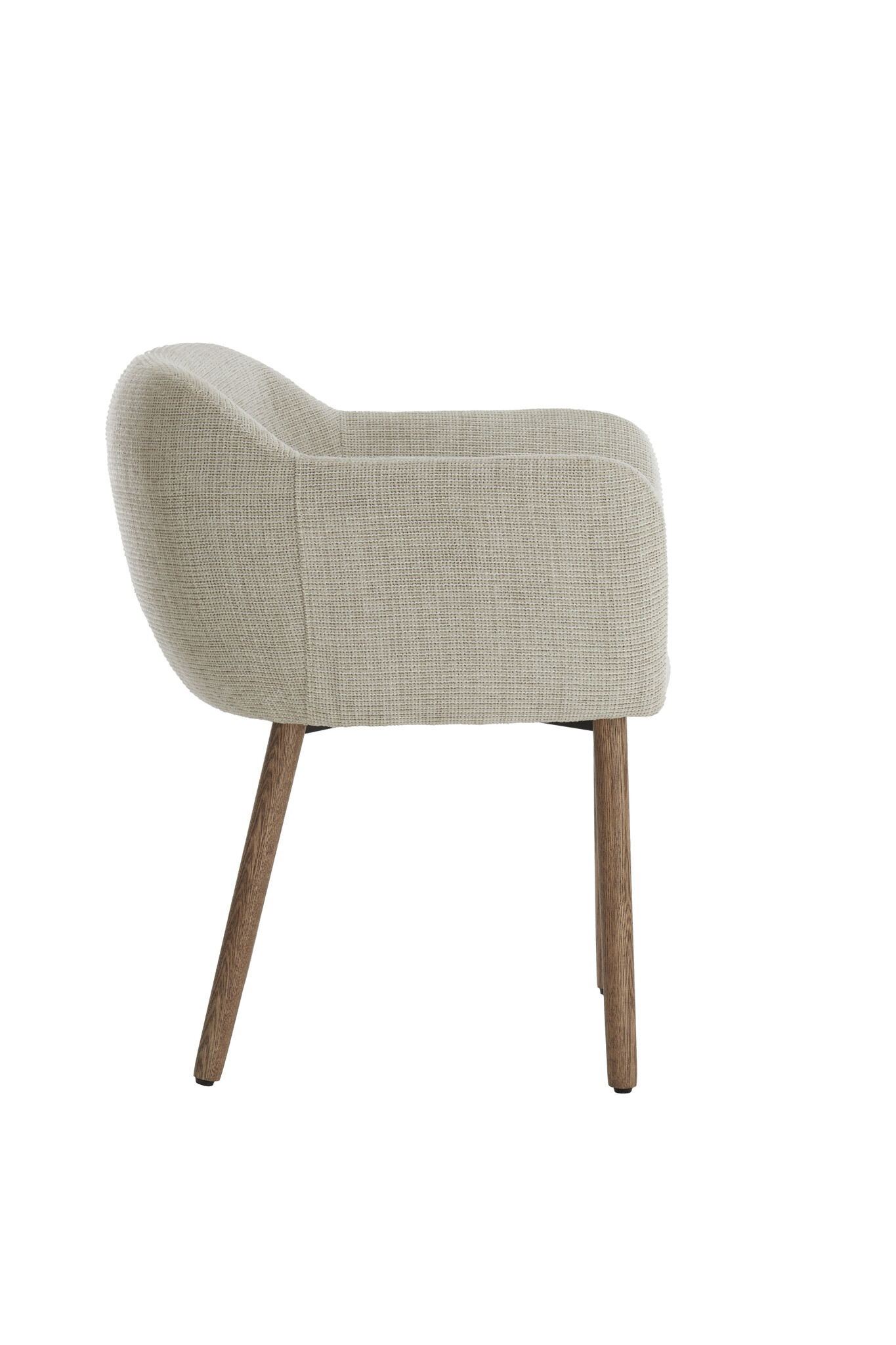 Light & Living - Eetkamerstoel BLAINE - 56x62.5x76.5cm - Wit - Set van 2