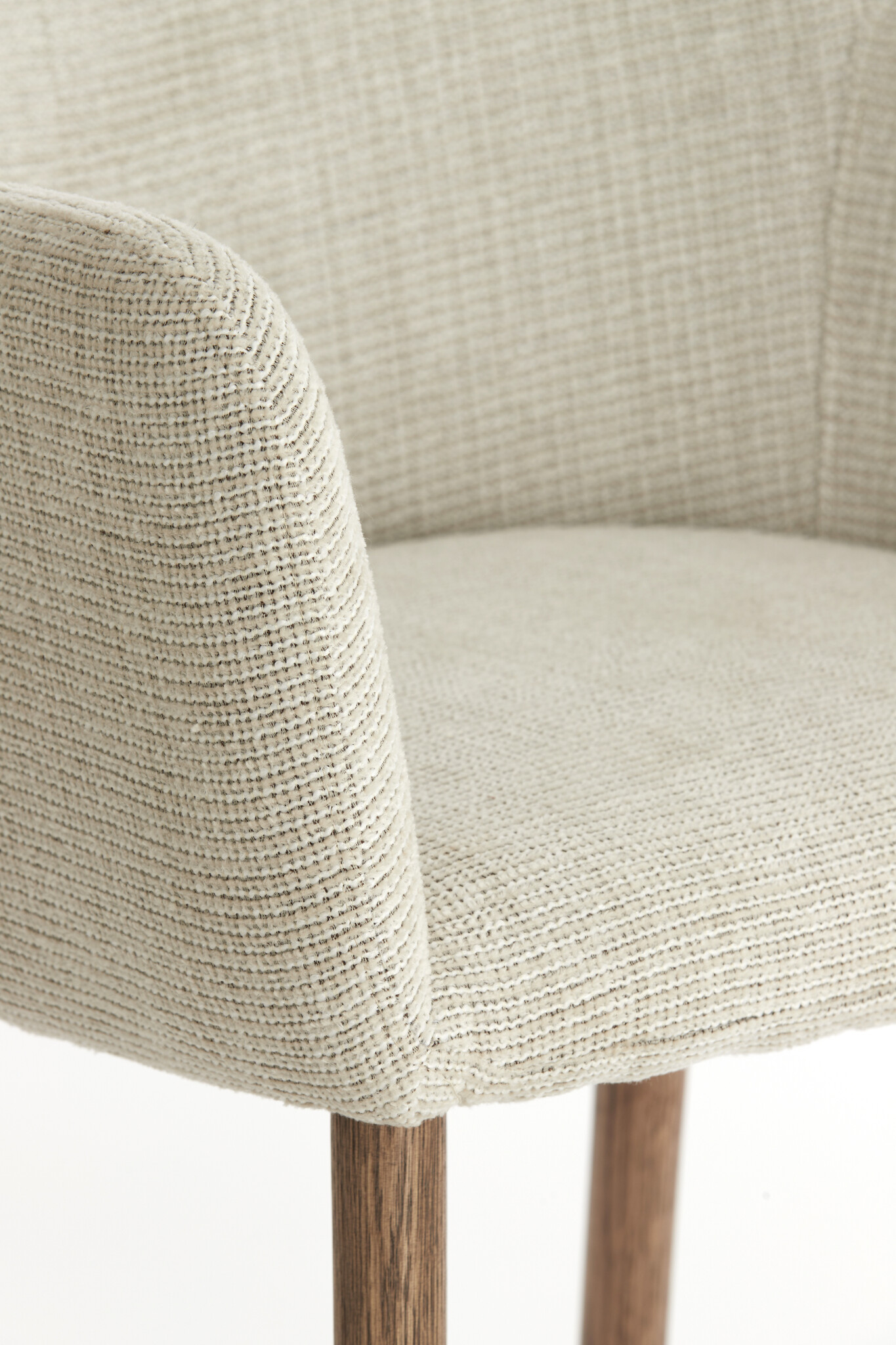 Light & Living - Eetkamerstoel BLAINE - 56x62.5x76.5cm - Wit - Set van 2