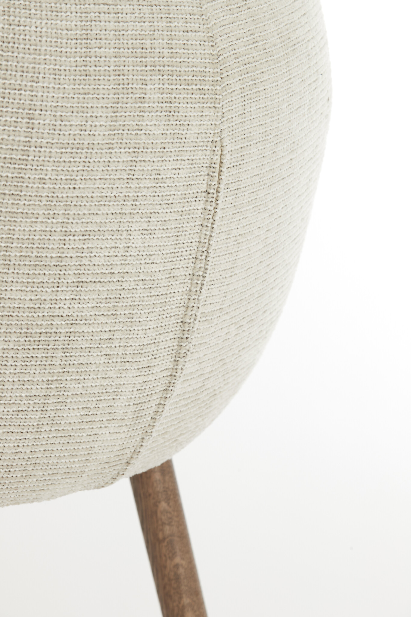 Light & Living - Eetkamerstoel BLAINE - 56x62.5x76.5cm - Wit - Set van 2