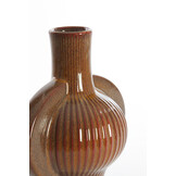 Light & Living - Vaas MELNIK - 27.5x18.5x31cm - Bruin