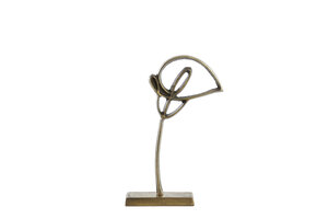 Light & Living - Ornament CALLA - 19x8x38cm - Brons